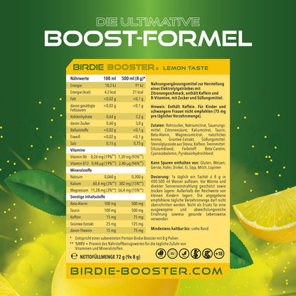 Birdie Booster Lemon Taste