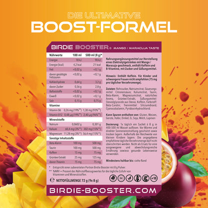 Birdie Booster Mango-Maracuja Taste